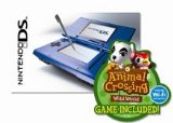 Nintendo DS Electric Blue and Animal Crossing Wild World Bundle
