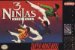 3 Ninjas Kick Back Super Nintendo SNES Game