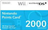 Nintendo 2000 Points Card (DSi or Wii)