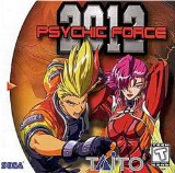 Psychic Force 2012 Sega Dreamcast COMPLETE Game