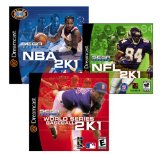 Sports Bundle: NFL 2K1 / World Series Baseball 2K1 / NBA 2K1