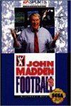 John Madden Football '93~COMPLETE~Sega Genesis, Sports