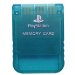 PS One Emerald Memory Card