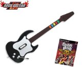 Guitar Hero Aerosmith Guitar Game for PS2 + Rock Guitar II Controller for PS2