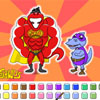 Color Games - DinoSawUs Superhero Dinosaurs