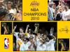 Puzzle NBA Champions 2010 - Los Angeles Lakers -