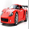 Red stunning car puzzle