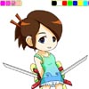 TAOFEWA - Female Chibi Ninja Coloring Game (Maya Chibi)