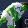 Tennis Green Player