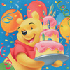 Winnie The Pooh Birthday Jigsaw Puzzle