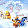 Winnie The Pooh: Snowball Fight Jigsaw