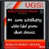 World's Worst Jigsaw #14: White Label Promo Album Sleeves