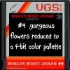 World's Worst Jigsaw #9: Gorgeous Flowers In Awful 4-bit Color